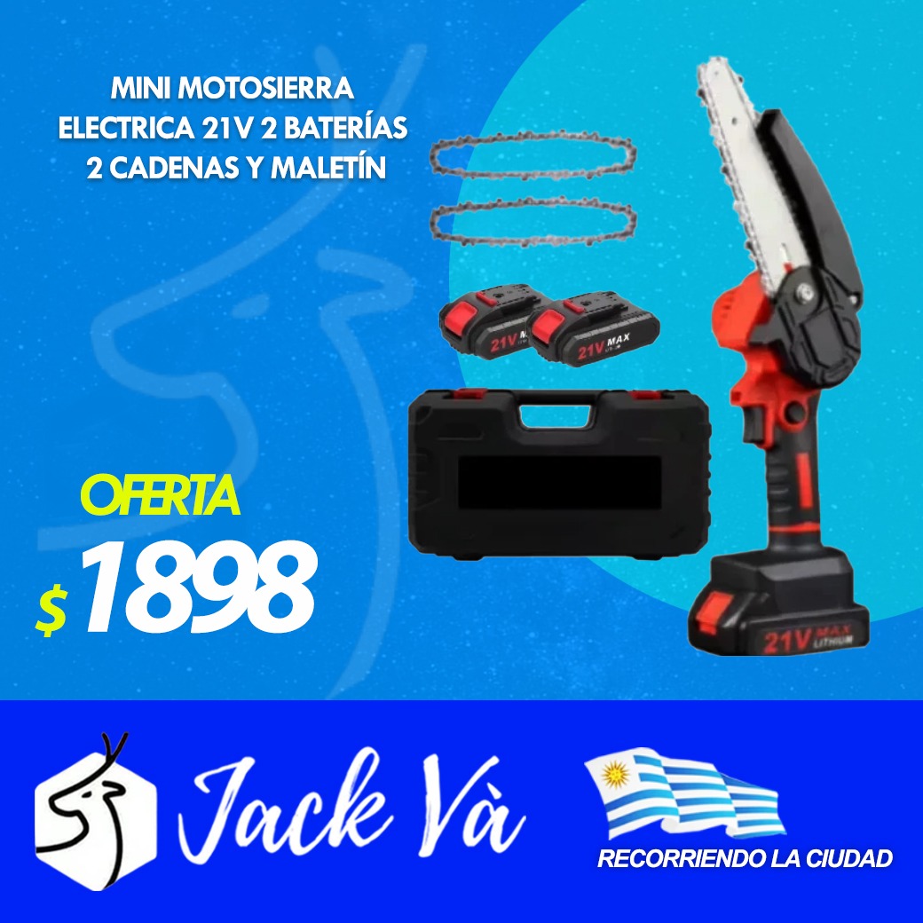MINI MOTOSIERRA ELECTRICA, MOTOSIERRA - Herramientas
